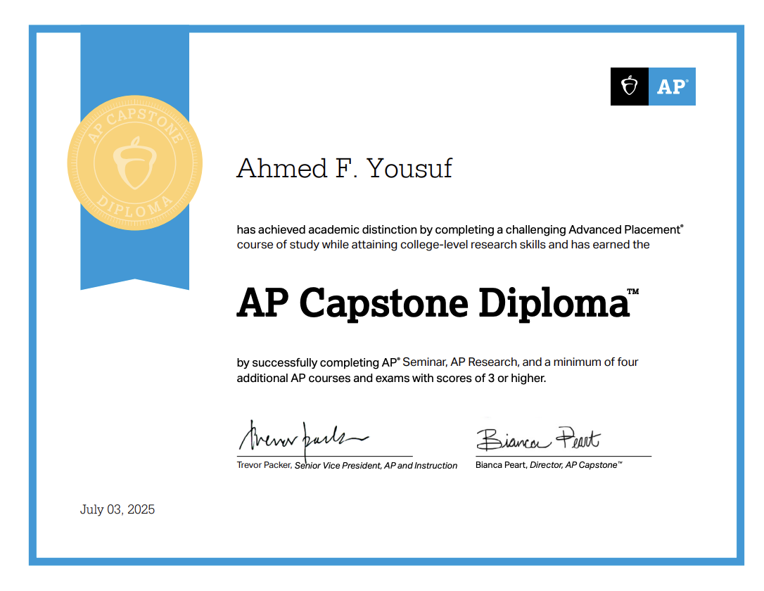 AP Capstone Diploma