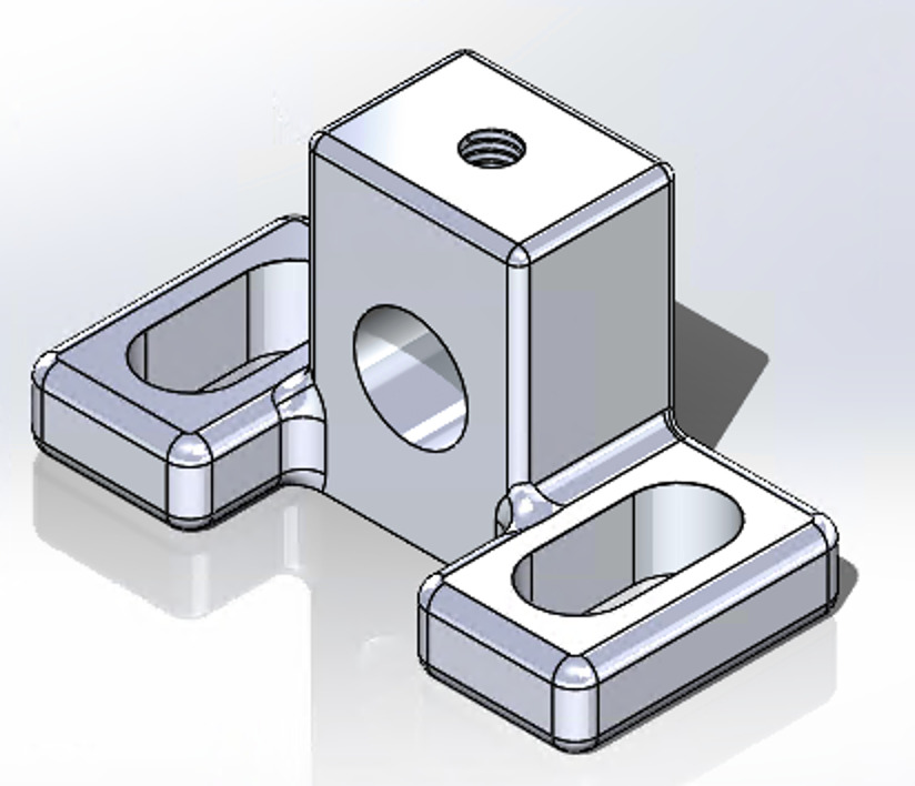 Wheel Mount SolidWorks CAD